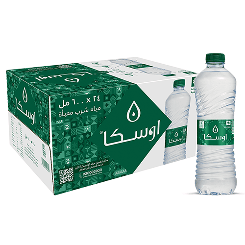 مياه اوسكا 600 مل